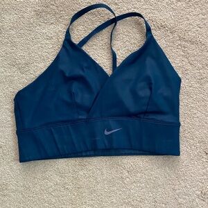 Nike Blue Crossback Sports Bra